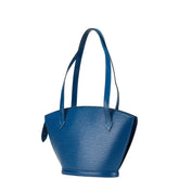 ルイ ヴィトン エピ サンジャック ショルダーバッグ トートバッグ M52275 トレドブルー レザー レディース LOUIS VUITTON 【中古】